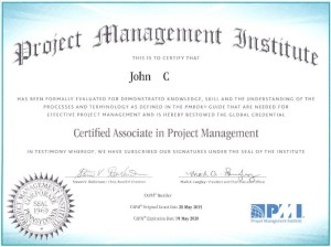 capm certification bcit