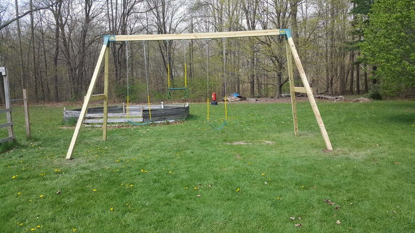 How To Build A Swing Set In Your Backyard: My